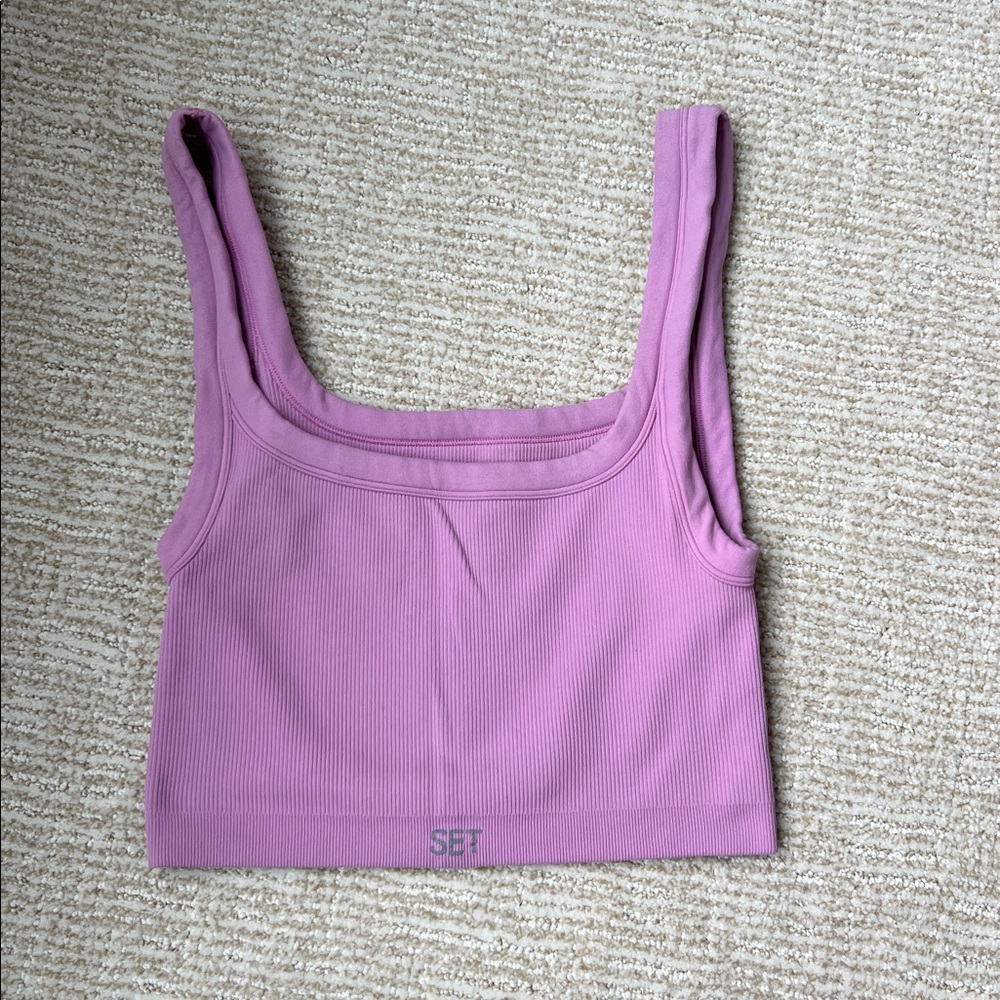 SET Active Lavender Tank Top